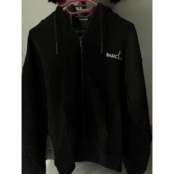 Oversize Fermuarlı Kapüşonlu Sweatshirt