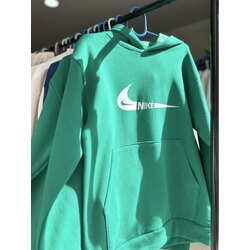 Yeşil Oversize Hoodie Sweatshirt - Unisex