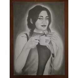 Karakalem Portre Tek Kişilik