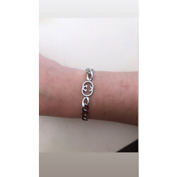 Gümüş Renk Marka Chanel Bileklik