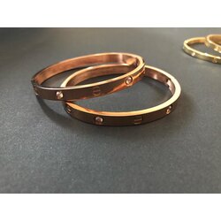 Kalın Taşlı Cartier Rose Renk