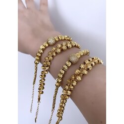 Taşlı Topçuk Dorika Bileklik