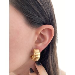 Salyangoz Model Küpe