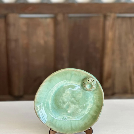 Mint Kestane Çukur Tabak 19 cm