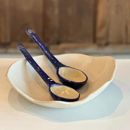 Indigo Seramik Kaşık 26 cm