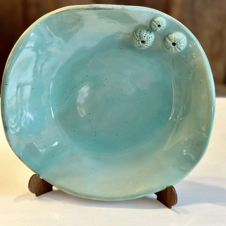 Turkuaz Kestane Tabak 24 cm 