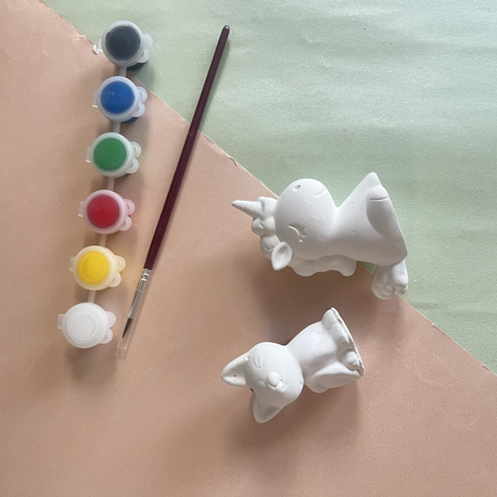 Unicorn & Kedi Boyama Seti