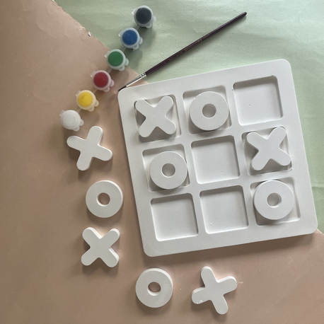 XOX (Tic Tac Toe) Oyunu Boyama Seti