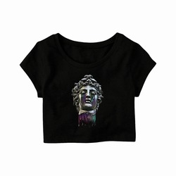 MİTOLOJİ MEDUSA CROP TOP