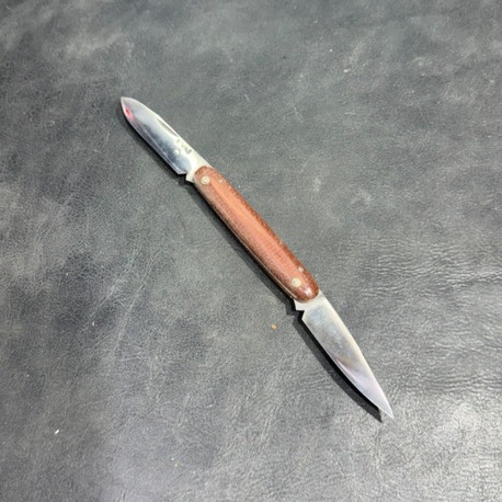 Fiber Kabze Fransız T5 Çelik ÇİFT AĞIZLI Sivas Çakısı (Toplam 21.5 cm)