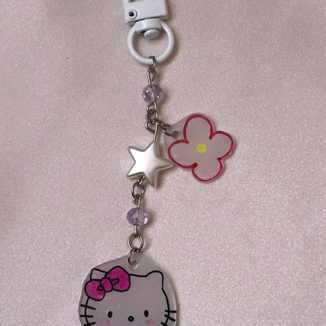Hello kitty anahtarlık/çanta aksesuarı 