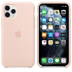 Apple Silikon Kılıf (Kum Pembe)