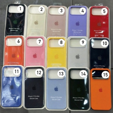 Apple Silikon Kılıf (17 Serisi)