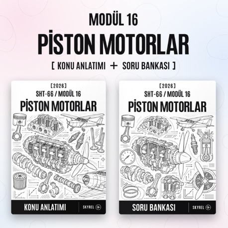 Modül 16 - Piston Motorlar (Set)