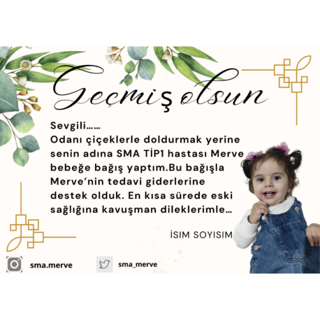 GEÇMİŞ OLSUN KARTI