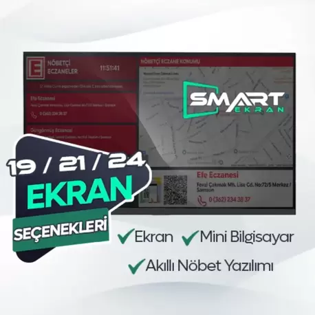 Akıllı Nöbet Ekranı (24 Inc)