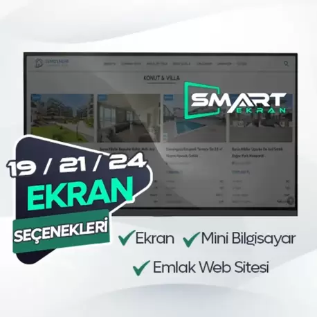Emlak İlan Bilgi Ekranı (19 Inc)