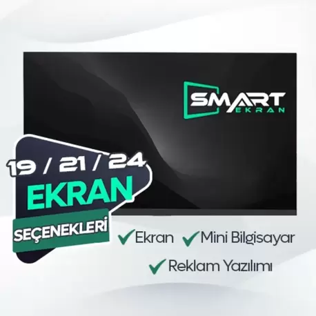 Ürün Hizmet Bilgi / Reklam Ekranı (19 Inc)