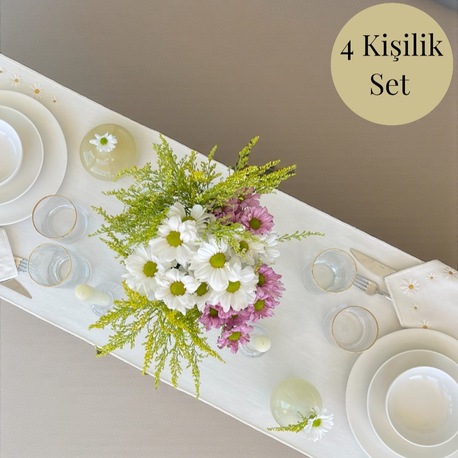 Daisy Dream 4 Kişilik Set