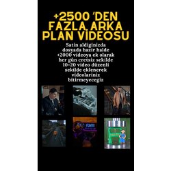 +2500 Arka Plan Videosu