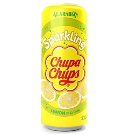 Chupa Chups Sparkling Limon Aromalı Gazlı İçecek 330 Ml