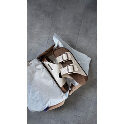 Birkenstock Arizona White“ Premium “