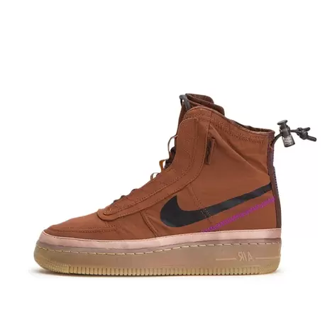 Nike Air Force 1 Shell Burgundy