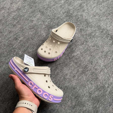 Crocs Bayaband Cream Purple