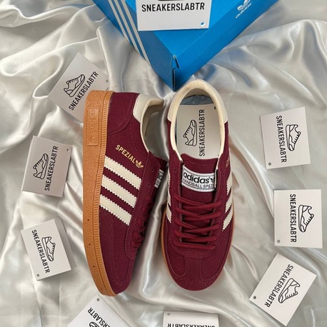 Adidas Spezial Bordo Beyaz (İTHAL KALİTE)