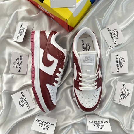 Nike SB Dunk Low Bordo (İTHAL KALİTE)