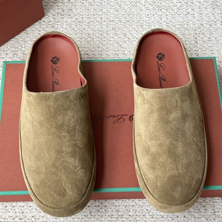 Loro Piana Tomori Sabot Suede Mule 39-45