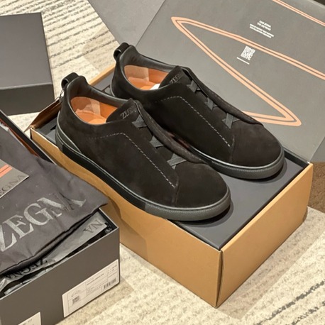 Zegna Triple Stitch™ Sneakers | Black 39-46