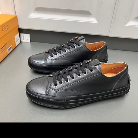 Tod's BLACK Sneakers in Leather 38-45