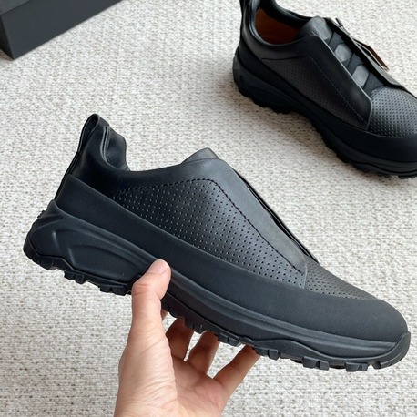 Zegna Triple Stitch™ Monte - Black 39-45