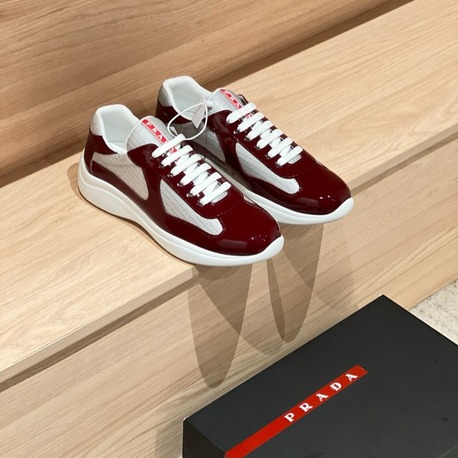 Prada America's Cup Biker Kumaş Spor Ayakkabı 38-45