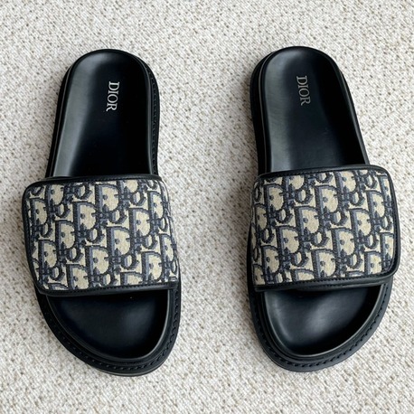 Aqua Sandal Beige and Black Oblique Jacquard 38-45
