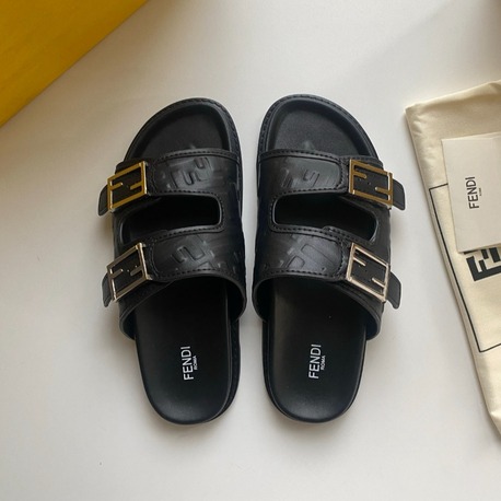 Fendi Feel Sandals Fabric Brown 39-46