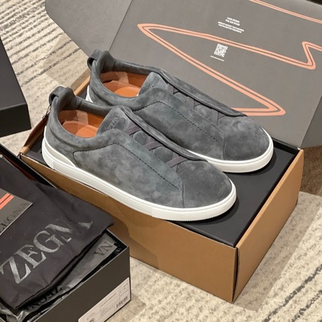 Zegna Suede Triple Stitch™ Sneakers 39-46