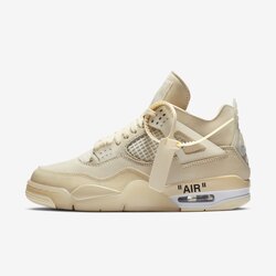 Off-White X Nike Air Jordan 4 Sail