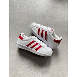 Adidas Superstar White/Red