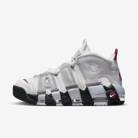 Nike Air More Uptempo Summit White/Rosewood/Wolf Grey