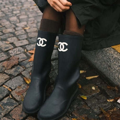 Chanel Rain Boots 36/40