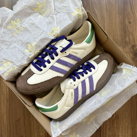 Samba OG Core Purple Off White