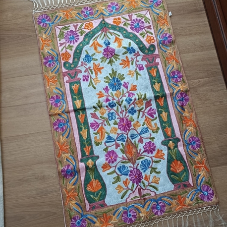 Zümra model tam işli Kaşmir seccade 