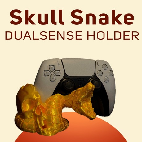 Snake & Skull PS5 Holder