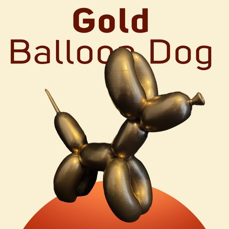Gold Balloon dog (SPECIAL)