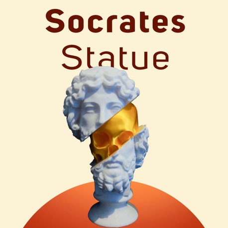 Sculpture of Socrates Statue