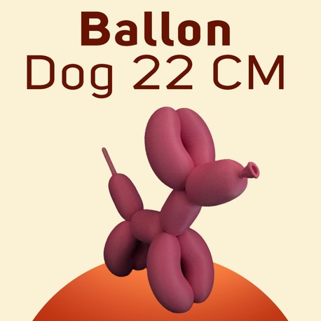 Ballon Dog 22 CM