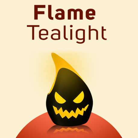 Flame Tealight (2 Adet)