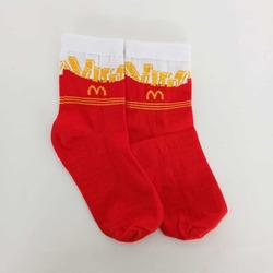 MC Patates Konseptli Kırmızı Çorap
